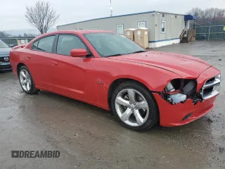 2012 Dodge Charger RT with VIN 2C3CDXCT0CH303140, listed as a Copart auction lot 46515865 with 109,675 mi miles and Salvage Title. Bid and sale history available at DreamBid. Image 4.