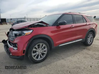 2021 Ford Explorer Limited with VIN 1FMSK7FH1MGB02375, listed as a Copart auction lot 49613335 with 48,371 mi miles and Salvage Title. Bid and sale history available at carsss.com. Image 1.