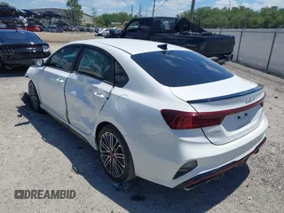 2024 Kia Forte GT with VIN 3KPF44AC3RE821239, listed as a IAAI auction lot 42025884 with 6,593 mi miles and . Bid and sale history available at DreamBid. Image 3.