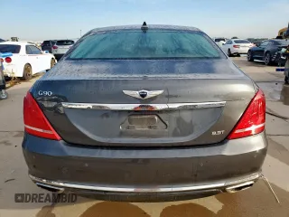 2018 Genesis G90 Premium z VIN KMHG34JA5JU037569, wystawiony jako Copart lot #58182965 z przebiegiem 90 361 mil mil oraz Szkoda całkowita • Salvage title. Historia ofert i sprzedaży dostępna na DreamBid. Obrazek 6.