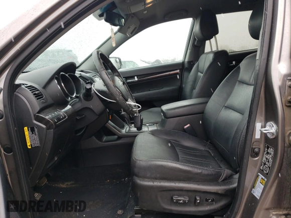 2012 Kia Sorento EX with VIN 5XYKUCA67CG195756, listed as a Copart auction lot 52612595 with 196,438 mi miles and Clean Title. Bid and sale history available at carsss.com. Image 7.