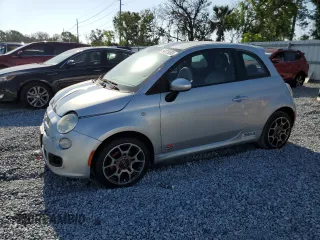 2012 FIAT 500 Sport z VIN 3C3CFFBRXCT357806, wystawiony jako Copart lot #54219585 z przebiegiem Nie podano mil oraz Szkody całkowita. Historia ofert i sprzedaży dostępna na DreamBid. Obrazek 1.