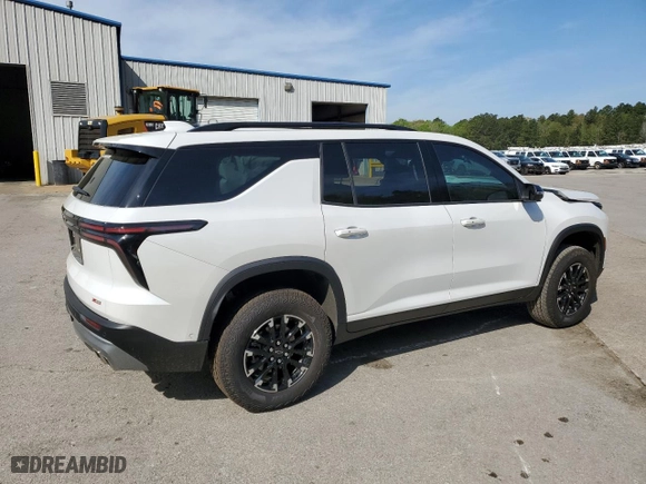 2024 Chevrolet Traverse AWD Z71 with VIN 1GNEVJKS3RJ221229, listed as a Copart auction lot 50611415 with 0 mi miles and Salvage Title. Bid and sale history available at carsss.com. Image 3.