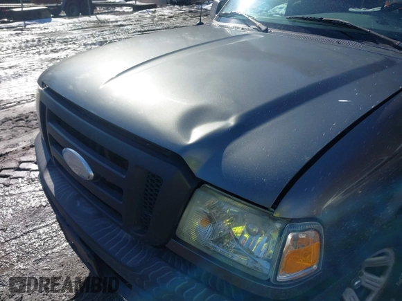 2007 Ford Ranger XL with VIN 1FTYR14D47PA27621, listed as a IAAI auction lot 41542922 with 84,407 mi miles. Bid and sale history available at carsss.com. Image 6.