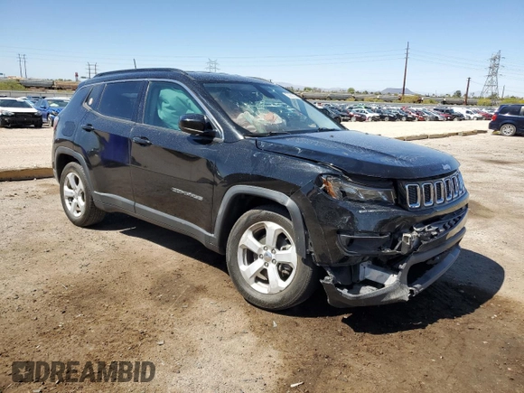2018 Jeep Compass Latitude z VIN 3C4NJCBBXJT124610, wystawiony jako Copart lot #53507255 z przebiegiem 71 051 mil mil oraz Szkoda całkowita • Salvage title. Historia ofert i sprzedaży dostępna na DreamBid. Obrazek 4.