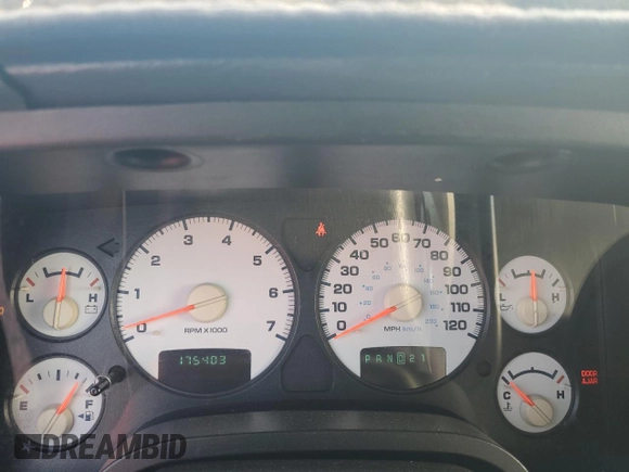 2004 Dodge 2500 SLT with VIN 3D7KA28D44G132159, listed as a Copart auction lot 54988115 with 175,403 mi miles and Clean Title. Bid and sale history available at carsss.com. Image 9.