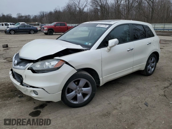 2009 Acura RDX Technology z VIN 5J8TB18519A003754, wystawiony jako Copart lot #43311175 z przebiegiem 88 768 mil mil oraz Szkoda całkowita • Salvage title. Historia ofert i sprzedaży dostępna na DreamBid. Obrazek 1.