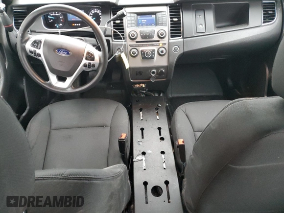 2017 Ford Police Interceptor with VIN 1FAHP2L83HG109220, listed as a Copart auction lot 88001695 with 83,964 mi miles and Salvage title. Bid and sale history available at DreamBid. Image 8.