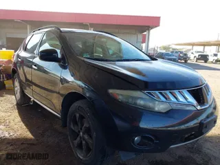 2009 Nissan Murano SL with VIN JN8AZ18W59W154596, listed as a IAAI auction lot 41713782 with 1 mi miles. Bid and sale history available at carsss.com. Image 1.