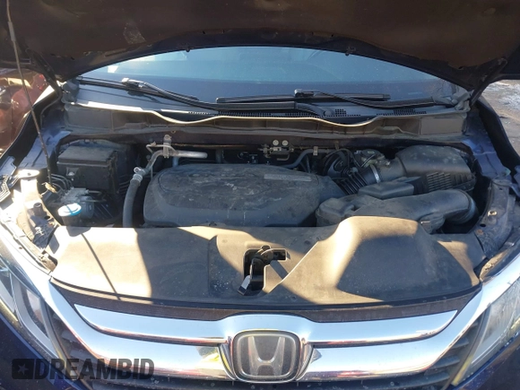 2018 Honda Odyssey EX-L with VIN 5FNRL6H72JB100736, listed as a IAAI auction lot 41350954 with 113,504 mi miles. Bid and sale history available at carsss.com. Image 10.