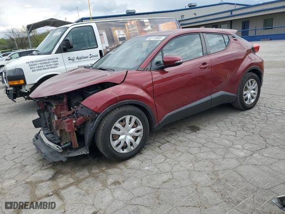 2019 Toyota C-HR XLE with VIN NMTKHMBX2KR076787, listed as a Copart auction lot 52773955 with 71,177 mi miles and Salvage Title. Bid and sale history available at carsss.com. Image 1.