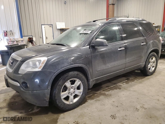 2012 GMC Acadia SL with VIN 1GKKRNED6CJ415754, listed as a Copart auction lot 46429365 with 128,593 mi miles and Non Repairable. Bid and sale history available at carsss.com. Image 1.