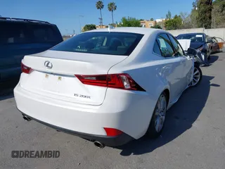 2016 Lexus IS 200t with VIN JTHBA1D2XG5035793, listed as a IAAI auction lot 41965115 with 101,260 mi miles and . Bid and sale history available at DreamBid. Image 4.