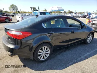 2014 Kia Forte EX with VIN KNAFX4A86E5055819, listed as a Copart auction lot 50012755 with 151,096 mi miles and Salvage Title. Bid and sale history available at carsss.com. Image 3.