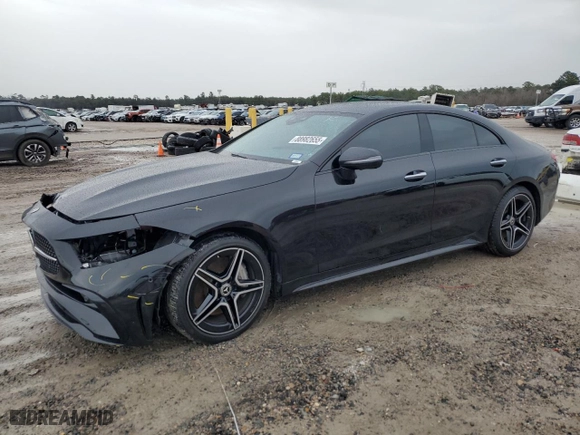2023 Mercedes-Benz CLS with VIN W1K2J5KB4PA118662, listed as a Copart auction lot 88982655 with 11,622 mi miles and Salvage Title. Bid and sale history available at carsss.com. Image 1.