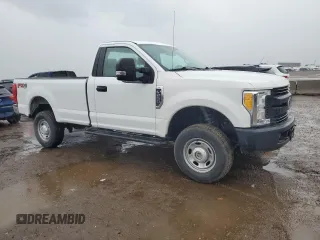 2017 Ford F-250 XL with VIN 1FDBF2B67HEB80026, listed as a Copart auction lot 55969905 with 88,917 mi miles and Salvage title. Bid and sale history available at DreamBid. Image 4.
