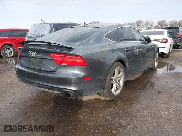 2012 Audi A7 Prestige with VIN WAU3GAFC6CN065469, listed as a IAAI auction lot 42449430 with 75,435 mi miles and . Bid and sale history available at DreamBid. Image 4.