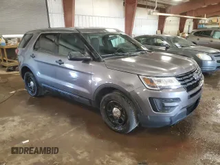 2018 Ford Police Interceptor Utility z VIN 1FM5K8ATXJGC77170, wystawiony jako Copart lot #76998874 z przebiegiem 133 130 mil mil oraz Czysty tytuł • Clean title. Historia ofert i sprzedaży dostępna na DreamBid. Obrazek 4.