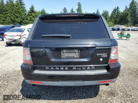 2010 Land Rover Range Rover Sport HSE Lux with VIN SALSK2D49AA219829, listed as a Copart auction lot 59229545 with 148,270 mi miles and Salvage title. Bid and sale history available at DreamBid. Image 6.