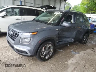 2023 Hyundai Venue SEL with VIN KMHRC8A39PU250194, listed as a Copart auction lot 51931125 with 24,027 mi miles and Non Repairable. Bid and sale history available at DreamBid. Image 1.