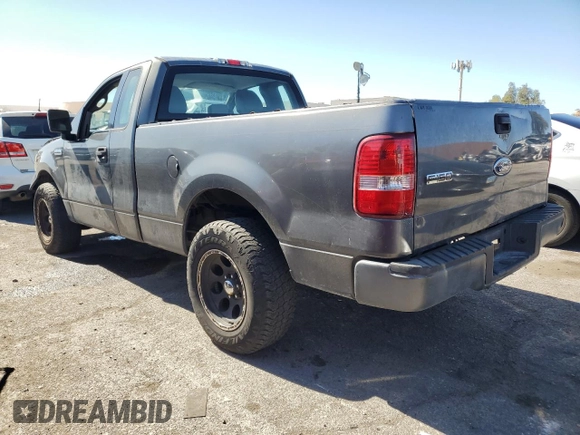 2005 Ford F-150 XL with VIN 1FTRF12225NB31581, listed as a Copart auction lot 46834445 with 201,081 mi miles and Salvage Title. Bid and sale history available at carsss.com. Image 2.