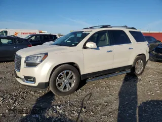 2014 GMC Acadia SLT with VIN 1GKKVSKD7EJ357185, listed as a Copart auction lot 49990855 with 122,375 mi miles and Salvage Title. Bid and sale history available at carsss.com. Image 1.