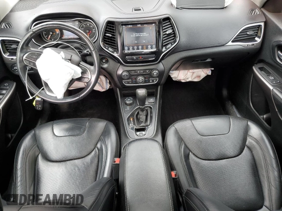 2019 Jeep Cherokee Limited с VIN 1C4PJMDX0KD253910, выставлен на аукционе Copart как лот 55830235 с пробегом 81 008 миль миль и Списание • Salvage title. История ставок и продаж доступна на DreamBid. Изображение 8.