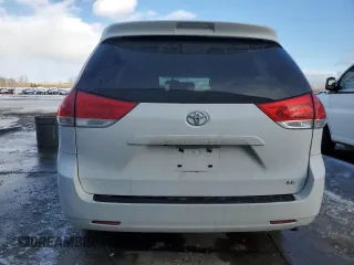 2011 Toyota Sienna LE AAS with VIN 5TDKK3DC9BS029733, listed as a Copart auction lot 43717115 with 178,032 mi miles and Salvage Title. Bid and sale history available at carsss.com. Image 6.
