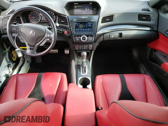 2022 Acura ILX w/Premium/A-Spec Package with VIN 19UDE2F80NA006332, listed as a Copart auction lot 50320165 with 24,053 mi miles and Salvage Title. Bid and sale history available at carsss.com. Image 8.