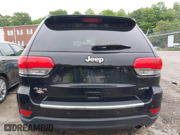 2017 Jeep Grand Cherokee Limited with VIN 1C4RJFBG2HC631635, listed as a IAAI auction lot 42435298 with 119,929 mi miles and . Bid and sale history available at DreamBid. Image 16.