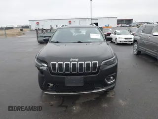 2019 Jeep Cherokee Limited with VIN 1C4PJMDX7KD418271, listed as a IAAI auction lot 41679371 with 53,914 mi miles. Bid and sale history available at carsss.com. Image 13.
