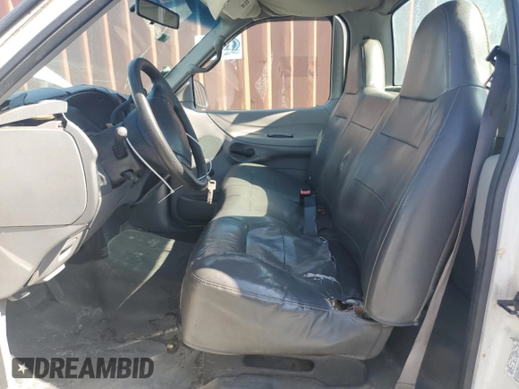 1998 Ford F-150 with VIN 1FTZF1720WNA45762, listed as a Copart auction lot 52193895 with 210,378 mi miles and Non repairable. Bid and sale history available at DreamBid. Image 7.