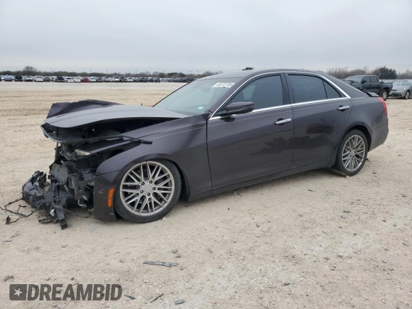 2014 Cadillac CTS Performance RWD with VIN 1G6AS5S33E0150164, listed as a Copart auction lot 45373785 with 180,813 mi miles and Salvage Title. Bid and sale history available at DreamBid. Image 1.
