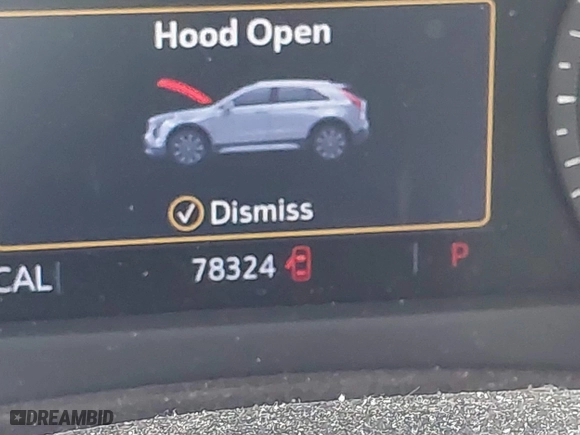 2020 Cadillac XT4 FWD Premium Luxury with VIN 1GYFZCR44LF135520, listed as a IAAI auction lot 41197302 with 78,324 mi miles. Bid and sale history available at carsss.com. Image 15.