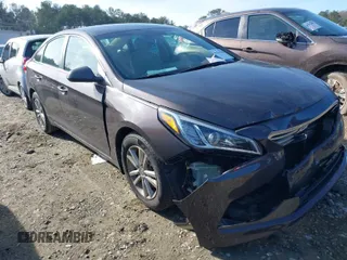 2015 Hyundai Sonata SE z VIN 5NPE24AF3FH227866, wystawiony jako IAAI lot #41333160 z przebiegiem 73 988 mil mil oraz . Historia ofert i sprzedaży dostępna na DreamBid. Obrazek 1.