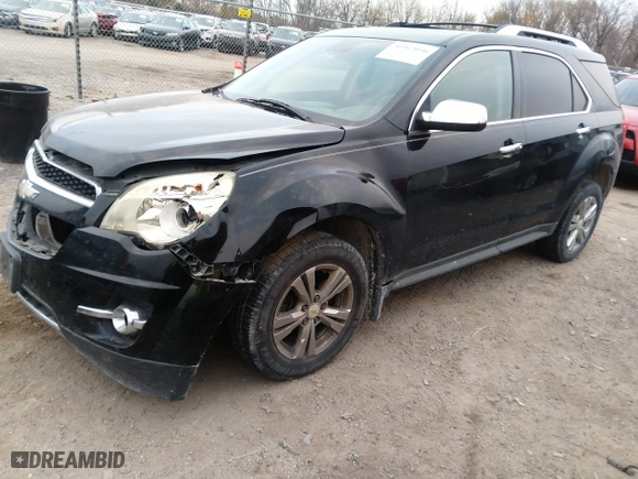 2012 Chevrolet Equinox LTZ with VIN 2GNFLFE52C6119017, listed as a IAAI auction lot 40962050 with 266,223 mi miles. Bid and sale history available at carsss.com. Image 2.