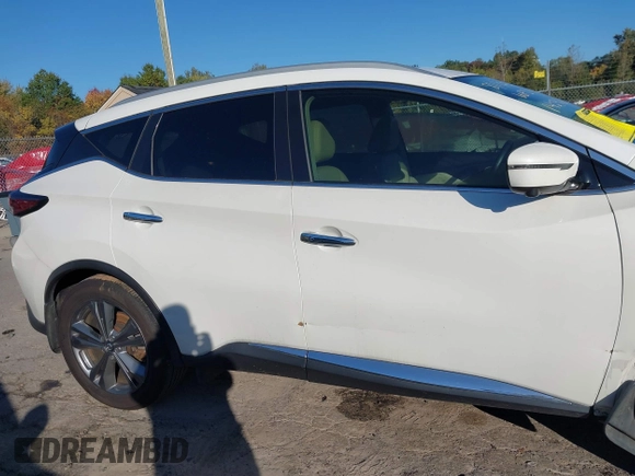 2019 Nissan Murano S with VIN 5N1AZ2MS3KN142961, listed as a IAAI auction lot 37797444 with 50,327 mi miles. Bid and sale history available at carsss.com. Image 14.