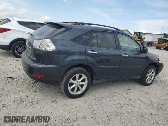 2009 Lexus RX 350 with VIN 2T2GK31U89C063647, listed as a Copart auction lot 51834355 with 212,469 mi miles and Salvage Title. Bid and sale history available at DreamBid. Image 3.