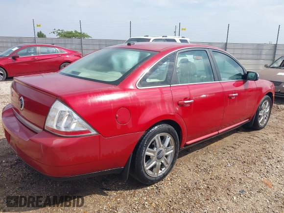 2009 Mercury Sable Premier with VIN 1MEHM42W89G628794, listed as a IAAI auction lot 42177538 with 127,232 mi miles and . Bid and sale history available at DreamBid. Image 4.