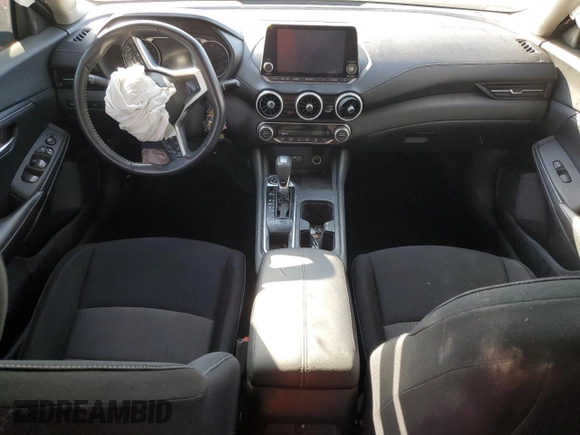 2020 Nissan Sentra SV with VIN 3N1AB8CV3LY219097, listed as a Copart auction lot 48163745 with 61,353 mi miles and Salvage Title. Bid and sale history available at carsss.com. Image 8.