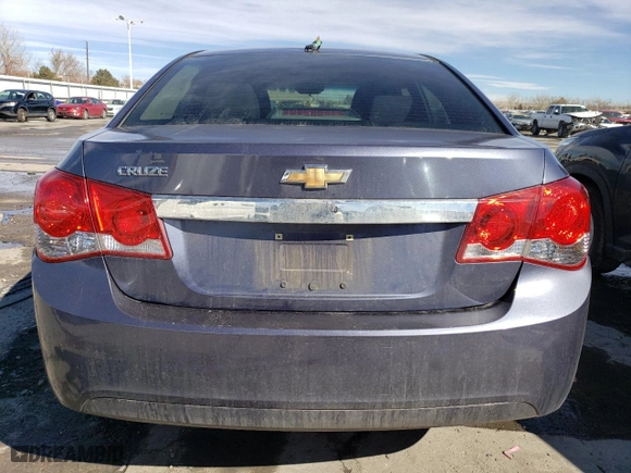 2013 Chevrolet Cruze LS with VIN 1G1PA5SH5D7132494, listed as a Copart auction lot 46705175 with 177,504 mi miles and Salvage Title. Bid and sale history available at carsss.com. Image 6.