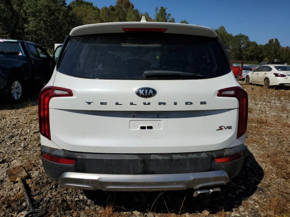 2020 Kia Telluride S with VIN 5XYP64HC1LG009842, listed as a Copart auction lot 74441524 with 74,472 mi miles and Salvage Title. Bid and sale history available at DreamBid. Image 6.