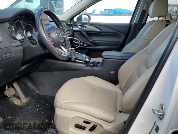 2022 Mazda CX-9 Touring with VIN JM3TCBCY5N0605633, listed as a Copart auction lot 46475725 with 43,615 mi miles and Salvage Title. Bid and sale history available at carsss.com. Image 7.