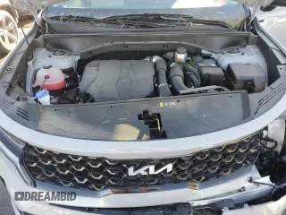 2023 Kia Sorento X-Line SX Prestige with VIN 5XYRKDLF5PG225771, listed as a Copart auction lot 87637815 with 10,909 mi miles and Salvage Title. Bid and sale history available at DreamBid. Image 12.