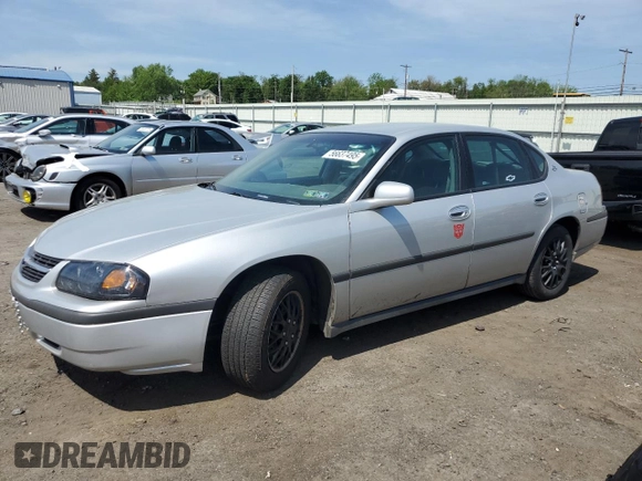 2003 Chevrolet Impala z VIN 2G1WF52E339378685, wystawiony jako Copart lot #56637495 z przebiegiem 63 890 mil mil oraz Szkoda całkowita • Salvage title. Historia ofert i sprzedaży dostępna na DreamBid. Obrazek 1.