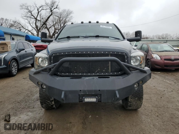 2007 Dodge 2500 Laramie with VIN 3D7KS29A37G841087, listed as a Copart auction lot 43170905 with 234,584 mi miles and Salvage Title. Bid and sale history available at DreamBid. Image 5.