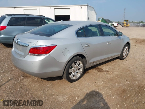 2011 Buick LaCrosse CXL with VIN 1G4GC5ED9BF260150, listed as a IAAI auction lot 42482977 with 109,608 mi miles and . Bid and sale history available at DreamBid. Image 4.
