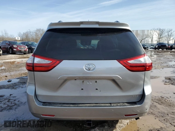 2018 Toyota Sienna XLE Auto Access Seat with VIN 5TDYZ3DC6JS951915, listed as a Copart auction lot 48319715 with 108,379 mi miles and Salvage Title. Bid and sale history available at carsss.com. Image 6.