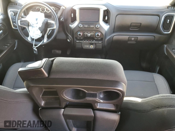 2021 Chevrolet Silverado 1500 LT with VIN 1GCPYDEK6MZ267119, listed as a Copart auction lot 87022124 with 35,054 mi miles and Salvage Title. Bid and sale history available at carsss.com. Image 8.
