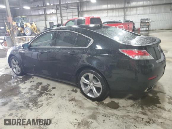 2013 Acura TL Advance z VIN 19UUA8F73DA005146, wystawiony jako Copart lot #57225965 z przebiegiem 146 601 mil mil oraz Szkoda całkowita • Salvage title. Historia ofert i sprzedaży dostępna na DreamBid. Obrazek 2.